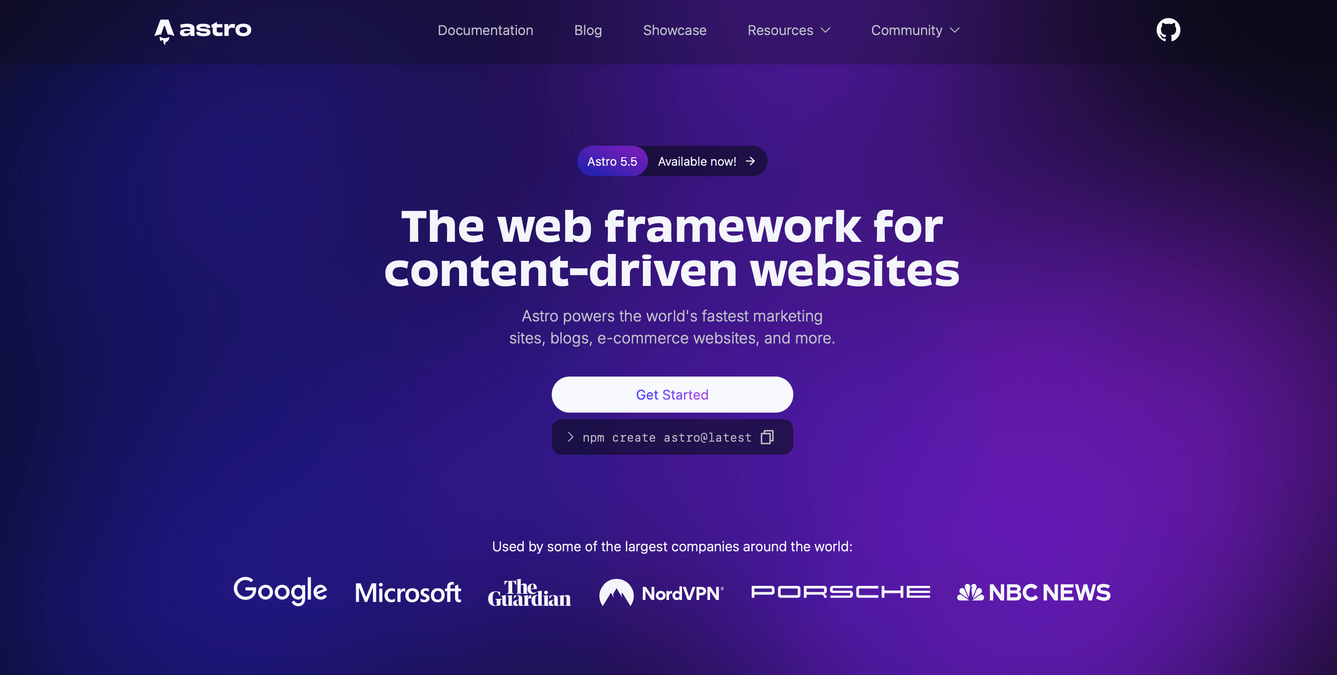 astro-build-frontend-framework
