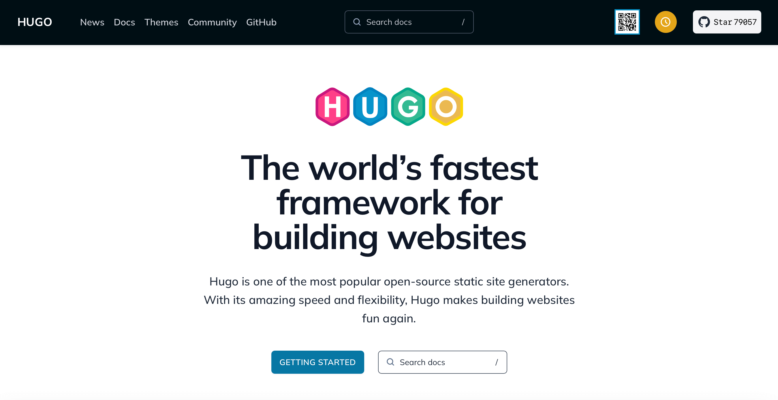 hugo-frontend-framework