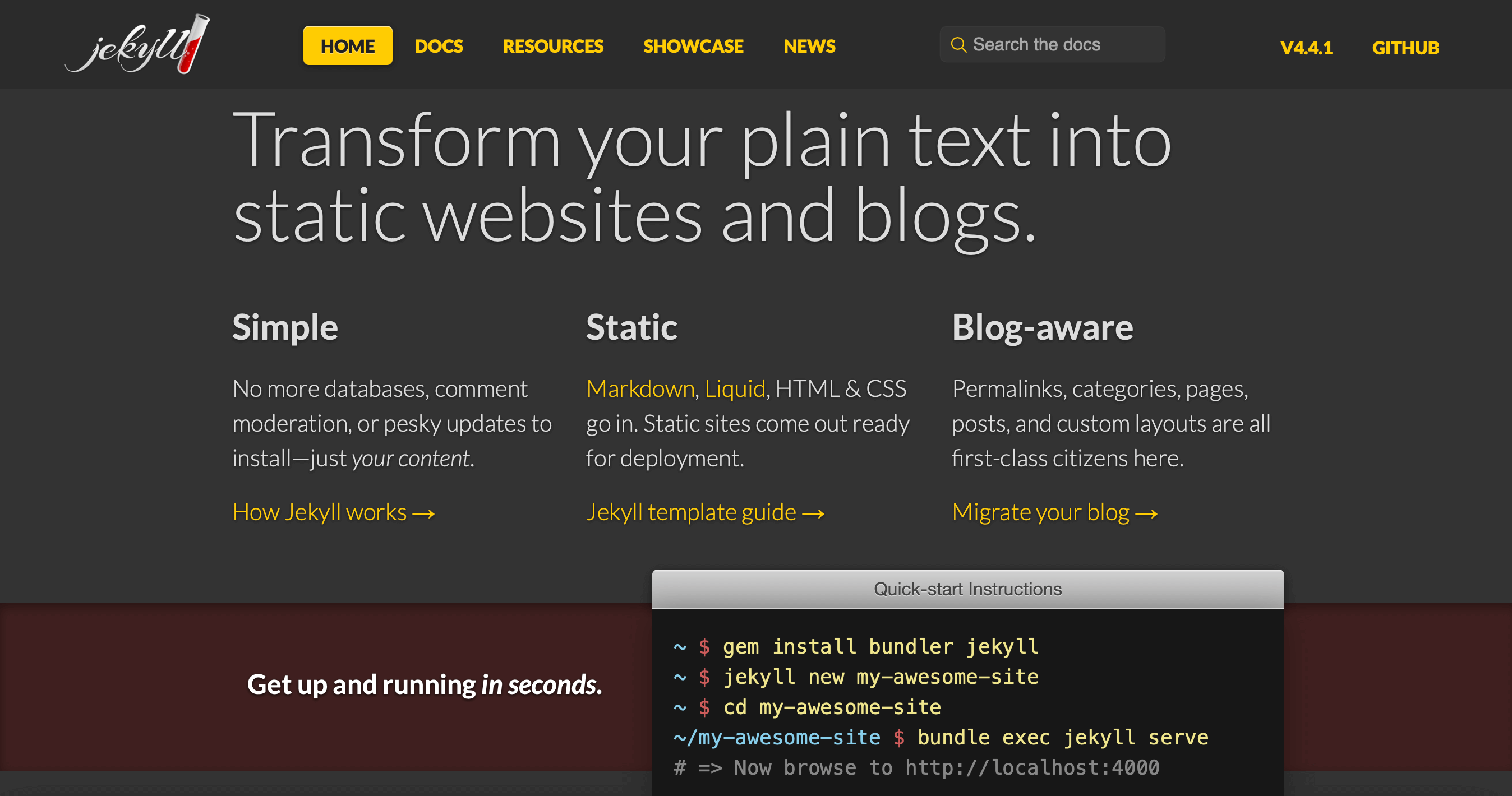 jekyll-frontend-framework